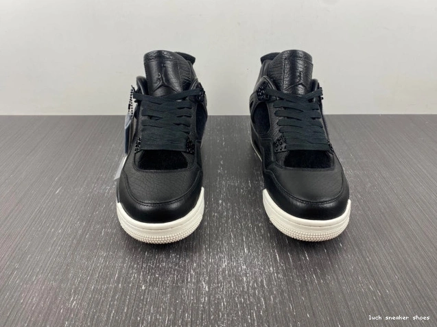 Reps LUCY 4 Jordan 819139-010 Retro Hair Black Pony 0714